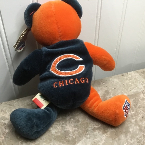 NFL Chicago Beanie Bear (Team Pigskin Bears) - Picture 4 of 6